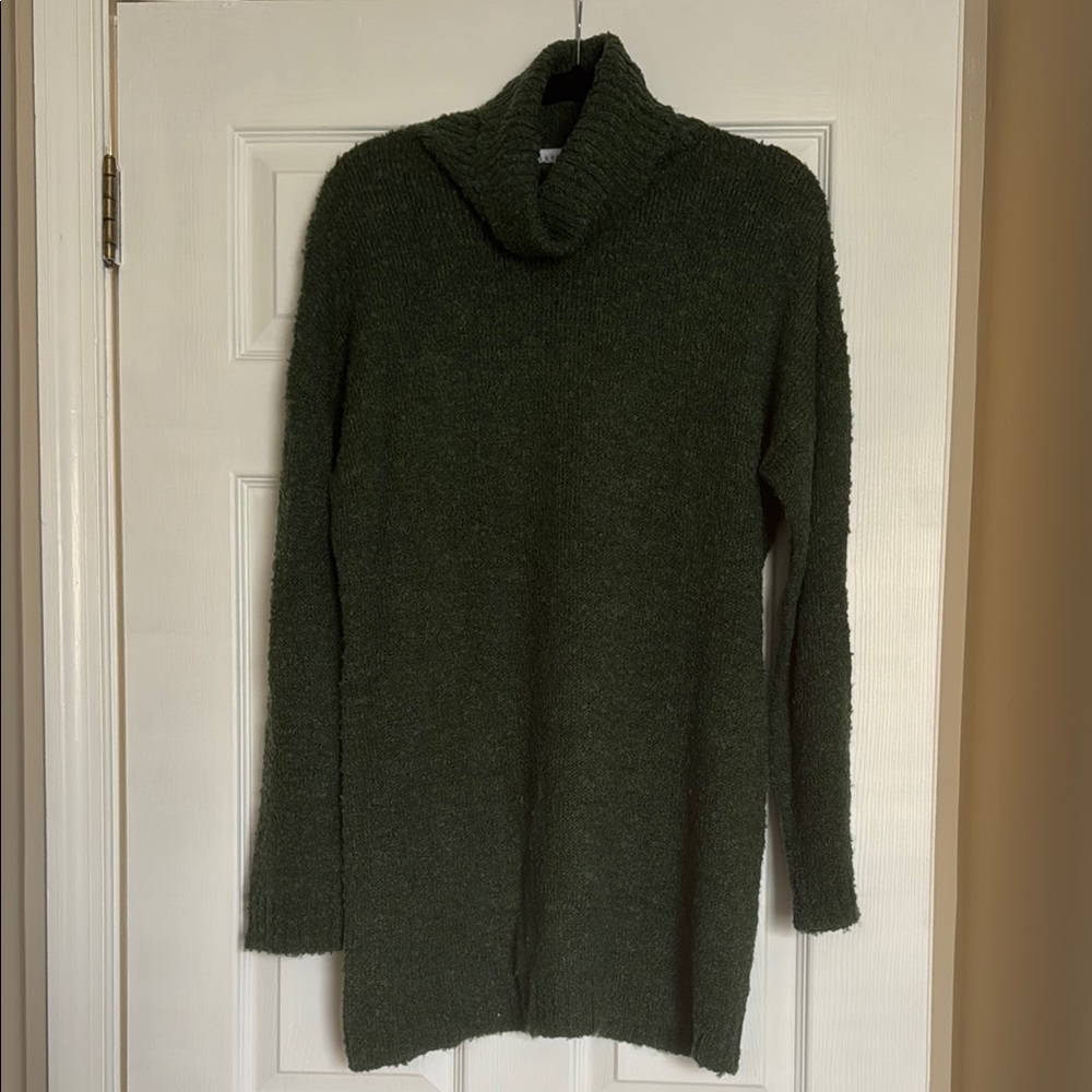 Flynn Skye Green Long Sleeve Sweater Dress